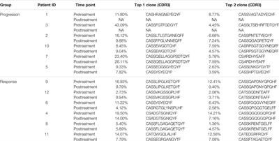 Deep Sequencing of T-Cell Receptors for Monitoring Peripheral CD8+ T Cells in Chinese Advanced Non–Small-Cell Lung Cancer Patients Treated With the Anti–PD-L1 Antibody